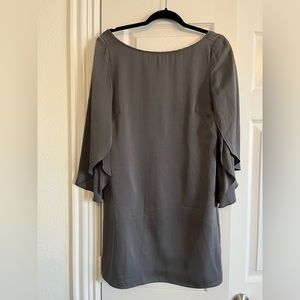 Milly size 6 silk blue-grey dress, semi-formal